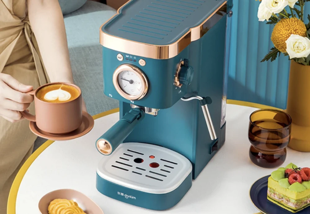 compact espresso machine with grinder