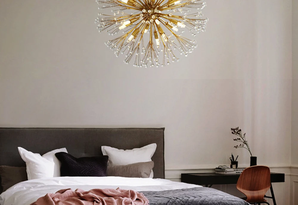 art deco inspired chandelier