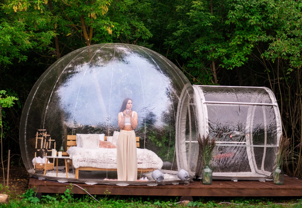 stargaze outdoor bubble tent