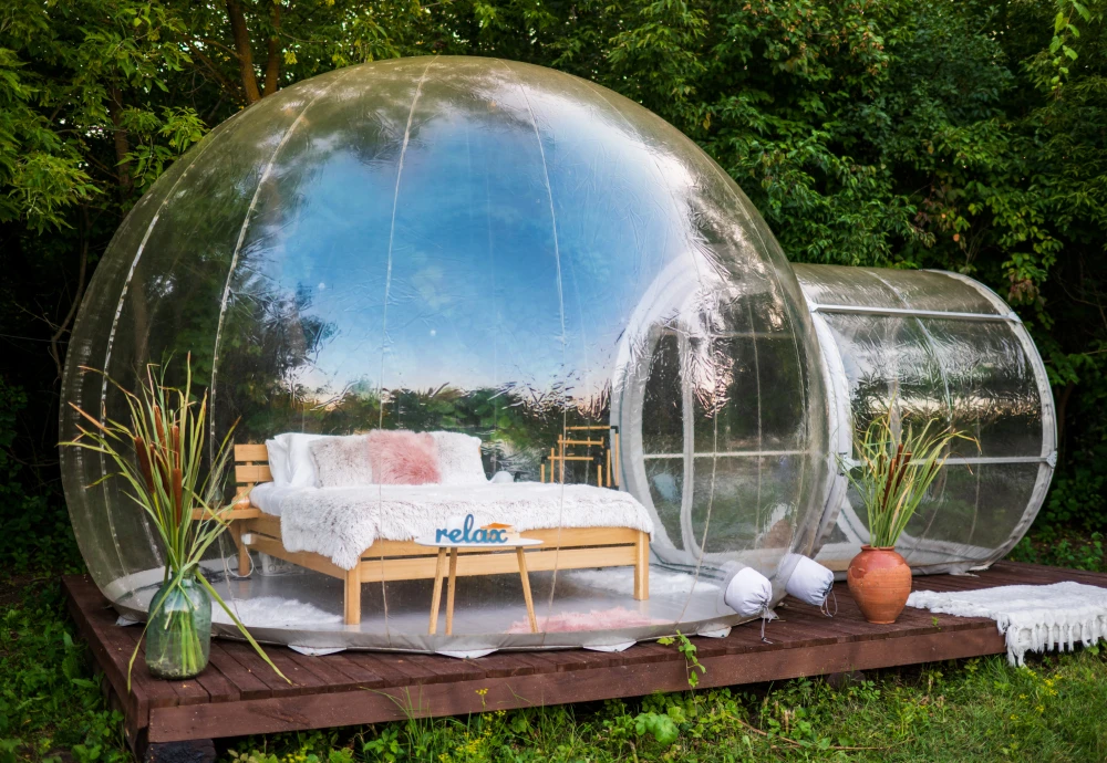 tent bubble room