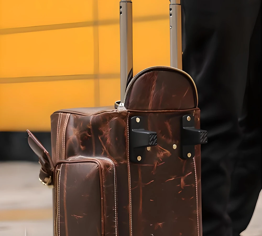 leather carry on bag for men